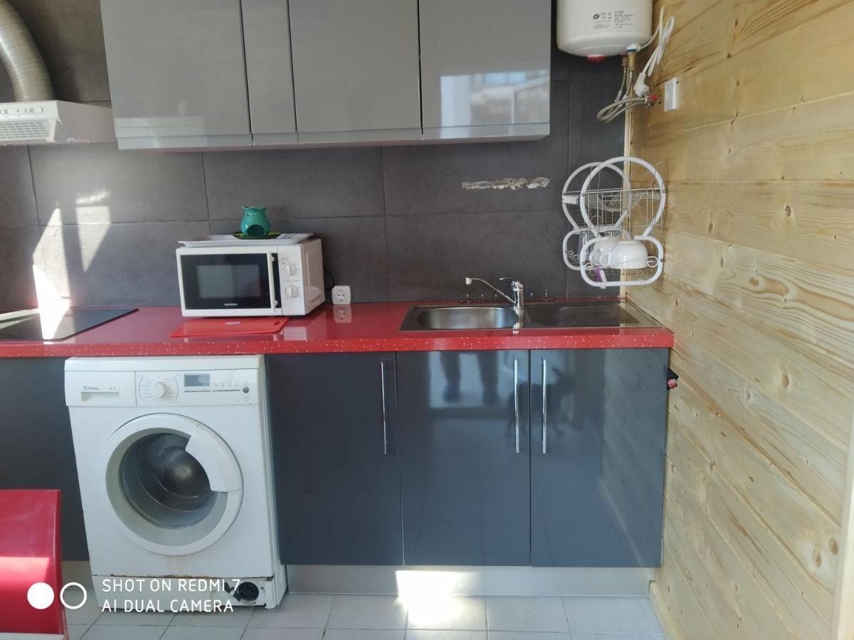 Habitacion Familiar En Un Atico Con Gran Terraza Y,Cocina ,En La Playa Бурріана Екстер'єр фото