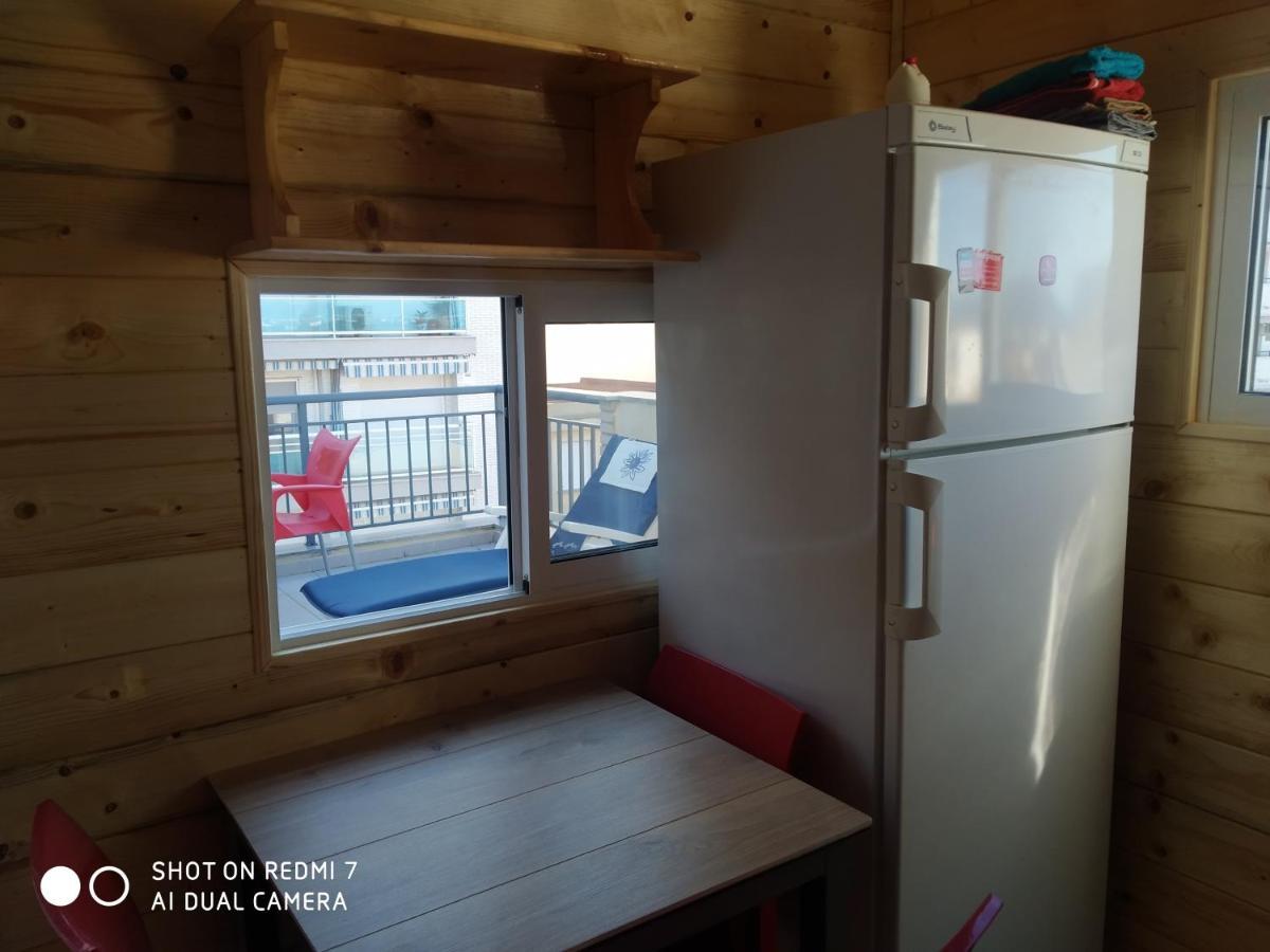 Habitacion Familiar En Un Atico Con Gran Terraza Y,Cocina ,En La Playa Бурріана Екстер'єр фото