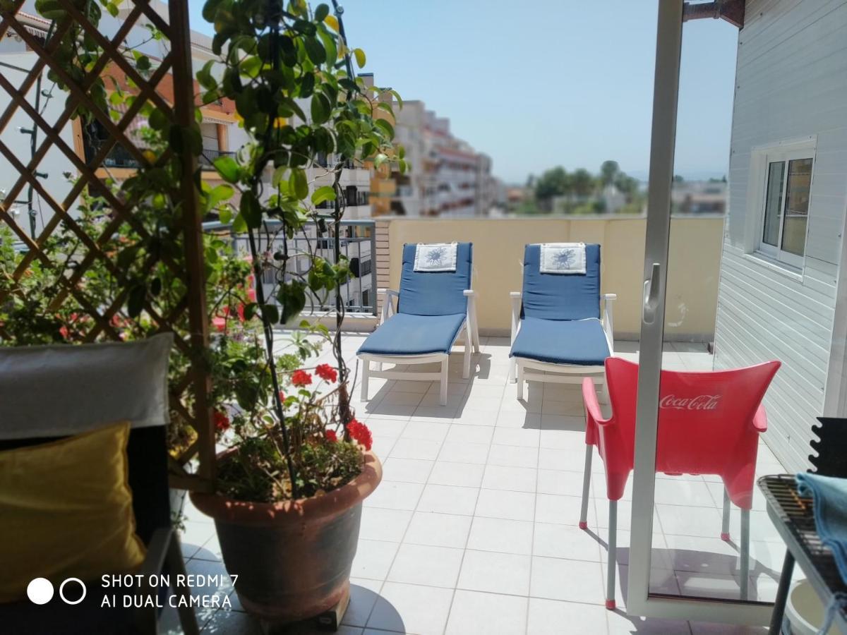 Habitacion Familiar En Un Atico Con Gran Terraza Y,Cocina ,En La Playa Бурріана Екстер'єр фото